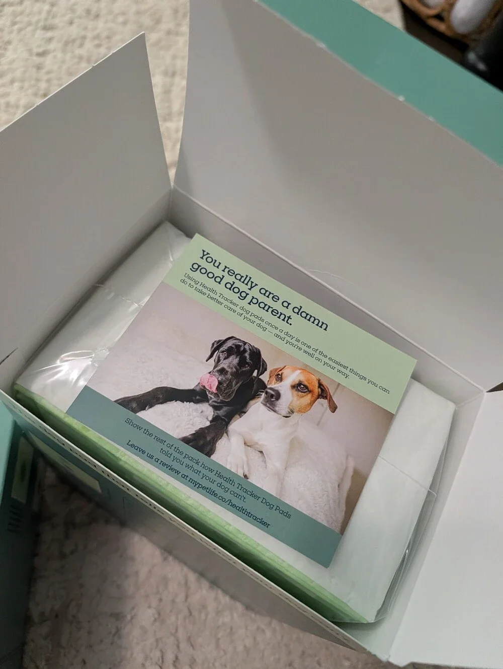 Pet Life Unlimited Health Tracker Dog Pee Pads